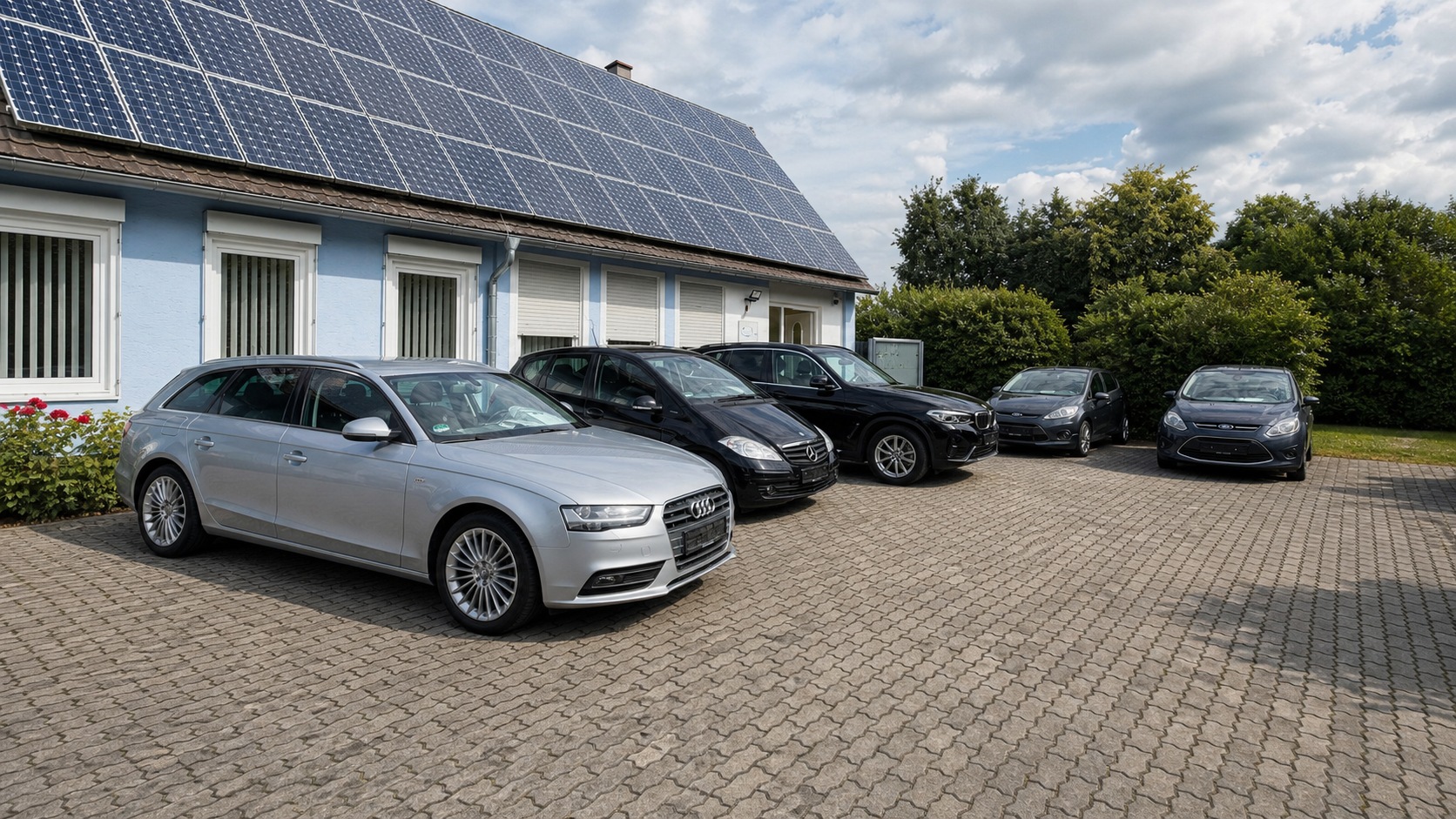 Plac z samochodami ADR Automobile w Stimpfach
